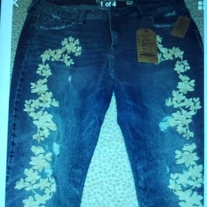 NWT Lucky Brand Lolita Skinny Jeans 14W